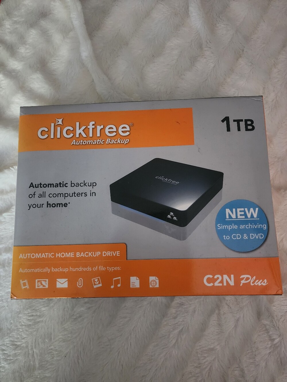 Clickfree 1TB Media Storage